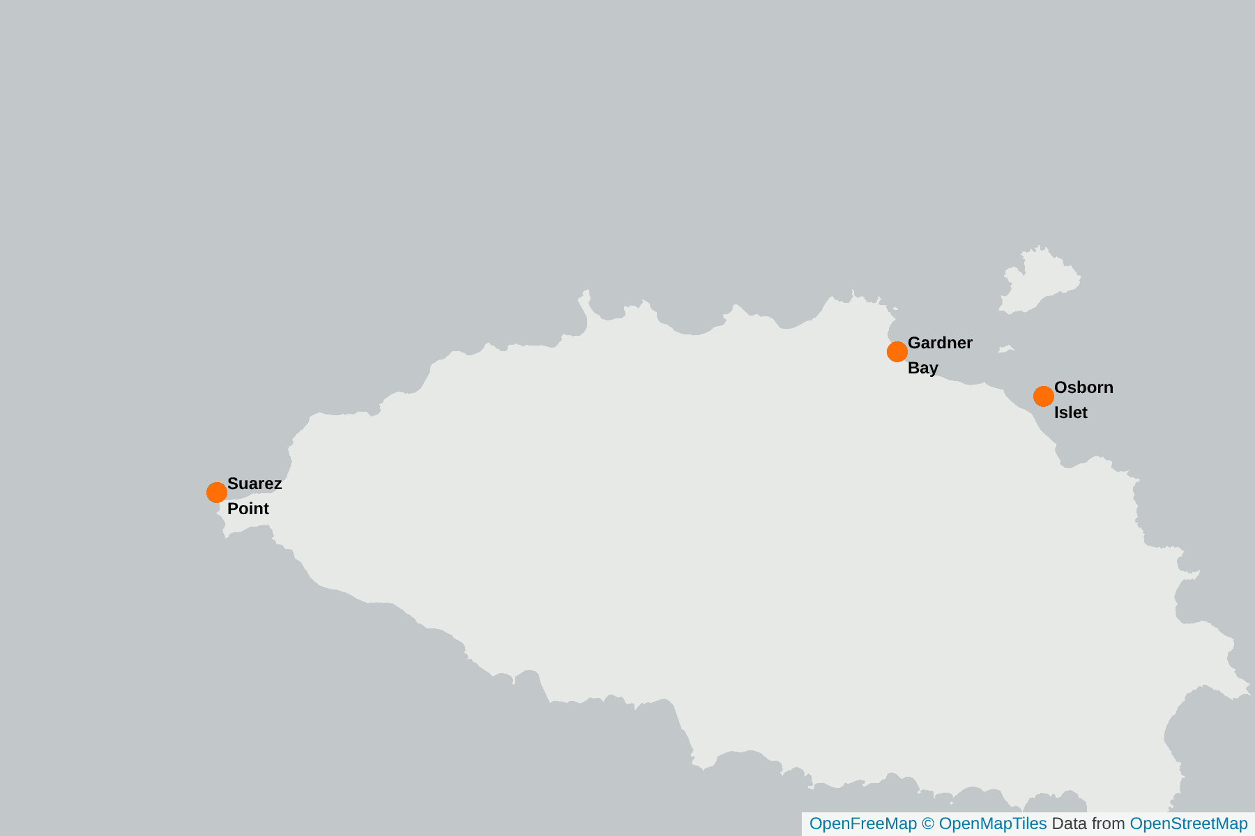 Map of Española